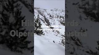 2380 Meter Olpererhütte austria hiking shorts viralshorts fyp foryou shortsfeed tiktok yt [upl. by Roseanna]