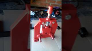 Calandra Manual  homemade roller bender [upl. by Aneahs]