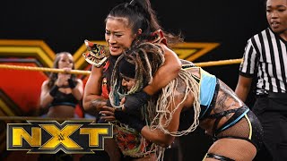 Kacy Catanzaro amp Kayden Carter vs Xia Li amp Jessi Kamea WWE NXT Sept 16 2020 [upl. by Euphemia]