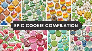 Epic Satisfying Cookie Decorating Compilation  Ever Single Shape Series Set Ive Made 🤩 [upl. by Seko142]