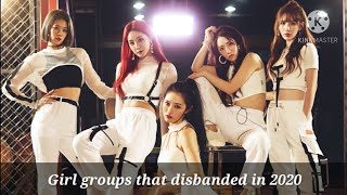 Kpop girl groups that disbanded in 2020 [upl. by Ches230]