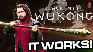 REAL Black myth WUKONG Staff is INSANE Tested… [upl. by Anehta895]