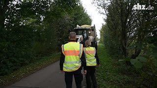 Maisernte Polizei kontrolliert Erntefahrzeuge im Kreis SchleswigFlensburg [upl. by Sandberg531]