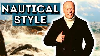 NAUTICAL STYLES FOR MEN  PEA COAT amp ARTHUR BEALE SWEATER [upl. by Anawal]