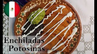 Enchiladas Potosinas para las fiestas patrias [upl. by Adnorehs987]