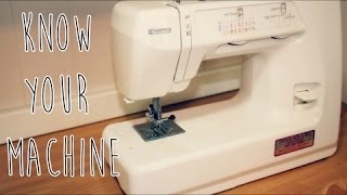 SEWING SERIES  Beginners Sewing Course All About Your Sewing Machine [upl. by Eveline]