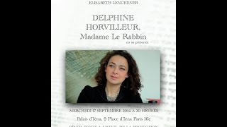 DELPHINE HORVILLEUR Madame Le Rabbin [upl. by Giarla]