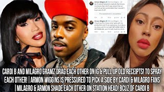 Cardi B and Milagro Gramz drag each other on IGArmon gets Drag into Carbi B amp Milagro Gramz fight [upl. by Sergius263]