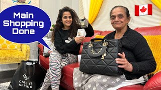 India Jane ki Taiyari Joro Shoro se  Daily Gifts Shopping  Canada Hindi Vlog [upl. by Velda657]