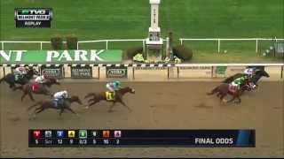 Half Brother to Keeneland Sept Sales Topper Wins At Belmont [upl. by Llovera]