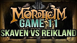 Skaven vs Reikland Mordheim Battle Report  Mordheim Ep 11 [upl. by Odell]