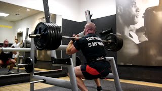 Front Squats 180kg amp 200kg [upl. by Ivett]