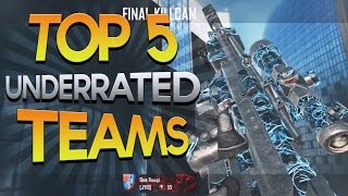 INSANE TRICKSHOT TEAM Top 5 Underrated Teams 68  Red Scarce [upl. by Gwennie]