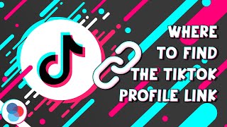 How to Find and Copy a TikTok Profile Link  RedSocial [upl. by Alleinad]