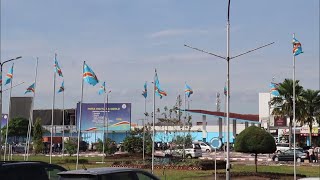 AÉROPORT DE NDJILI PREMIER ATTERRISSAGE DUN AIRBUS A350900 APRES LE CONFINEMENT [upl. by Bernadine540]