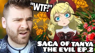 TANYA IS REINCARNATED  Saga of Tanya The Evil  Episode 2  ANIME REACTION [upl. by Freudberg]