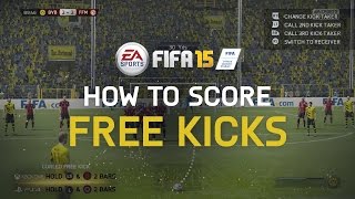 FIFA 14  Knuckle Ball Free Kick Tutorial [upl. by Eiuqnimod]