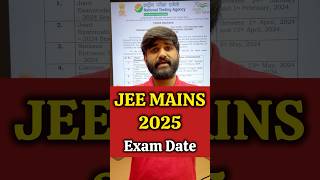 JEE Main 2025 Exam Date✅  Registration Date  75 Criteria  JEE Main 2025 Syllabus jeemain2025 [upl. by Saimerej733]