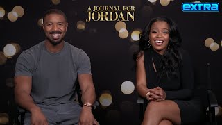 Michael B Jordan on Holiday Plans and CREED 3 [upl. by Fillbert]