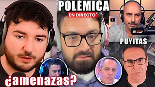 🔴 POLÉMICA de CARISMAN y VICTOR SANDOVAL  ALBERT DOMENECH y DIEGO ARRABAL  ME AMENAZAN [upl. by Fabron]