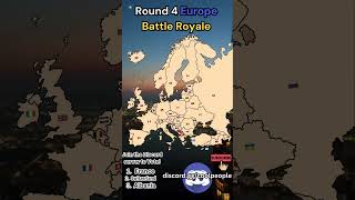 European Battle Royale Round 4 🌍 europe map battleroyale countries fypage geography [upl. by Wagstaff]