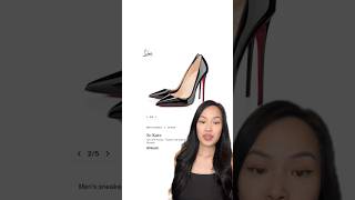 LOUBOUTINS HEELS GUIDE louboutin louboutins redbottoms highheels designerheels designershoes [upl. by Valley]