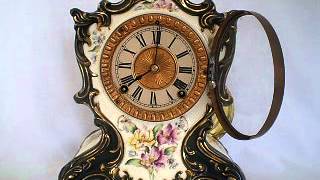 Antique Ansonia Clock Co TacomaAVI [upl. by Nauqit]