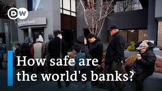 US bank failures Whos to blame and what to expect  DW News [upl. by Tenej]