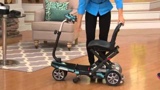 EV Rider TranSport Folding Mobility Travel Scooter [upl. by Nesila]