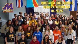 Muscatine High School Senior Decision Day 2024 H [upl. by Sutherlan]