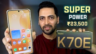 Exclusive Redmi K70E 5G Unboxing amp First Look  Most Powerful Phone Under ₹25000 🔥 [upl. by Eltsyrk]