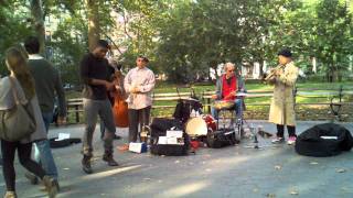 Broderick Hunter Washington Square Park Dougie [upl. by Nellda985]