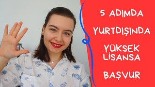 Yurtdışında Yüksek Lisansa Nasıl Başvurulur  Moleküler Biyoloji ve Genetik  Lales Diary [upl. by Bruns921]