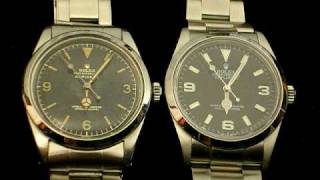 Rolex Explorer 1016 vs 114270 beats per hour comparison [upl. by Ferwerda]