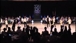 2013 USA GNDC  Junior Shag Dance Team of the Carolinas  1st Place [upl. by Aehtla]