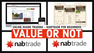 nabtrade For Beginners  Online Share Trading  Value or Not  Investing for Beginners [upl. by Fiedling393]