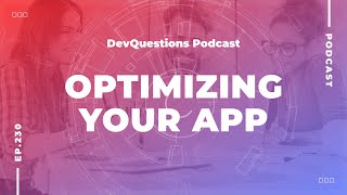 230 Premature Optimization vs Careful Planning  How To Optimize Your Application [upl. by Pilar278]