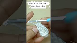 Half double crochet crochetstitch shorts crocheting crochet [upl. by Khorma]