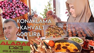 Bir Kişi Gece Konaklama Ve Kahvaltı 400 Lira  DAĞ OTEL VE RESTAURANT [upl. by Berglund]