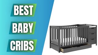 ✅ Top 5 BEST Baby Cribs Of 2024 Buying Guide [upl. by Nedmac]