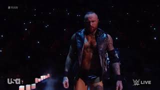 Aleister Black DEBUT ON RAW  Entrance from WWE Raw February 18 2019 [upl. by Aenit724]