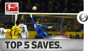 Top 5 Saves  Neuer Fährmann and More with Sensational Stops [upl. by Tuesday]