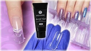 DUAL FORMS with Acryl Gel  Mshare Review amp Tutorial [upl. by Mariquilla]