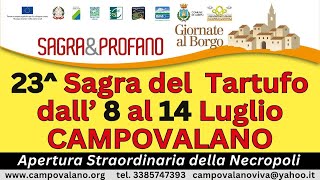 CAMPOVALANO SAGRA TARTUFO spot 2024 [upl. by Nedyah]