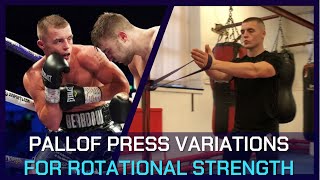 Pallof Press Variations for Rotational Strength [upl. by Ormsby]