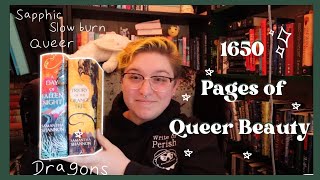 Priory of the Orange Tree and Day of Fallen Night Reading Vlog [upl. by Yasnyl]