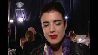 fashiontv  FTVcom  Agyness Deyn First Face Talks SS 08 [upl. by Pineda]