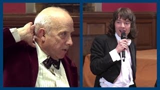 Godfrey Blooms Outburst to Student at Oxford Union [upl. by Leuneb]