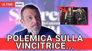 SANREMO 2024 Polemica sulla Vincitrice Non doveva vincere lei loro hanno [upl. by Lacim]