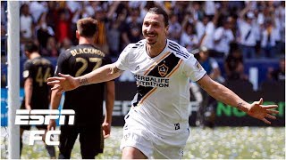 Zlatan Ibrahimovic scores two amazing goals in MLS debut  MLS Highlights [upl. by Nrubua]